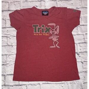 VTG Trix Are‎ For Kids General Mills Rabbit Cereal Collectors M T Shirt *flaw